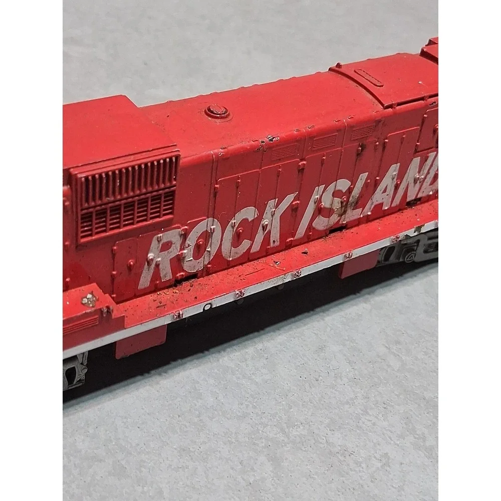 VTG TYCO Rock Island Diesel Engine Locomotive HO Electric Model Train Untested